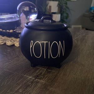rae dunn potion canister